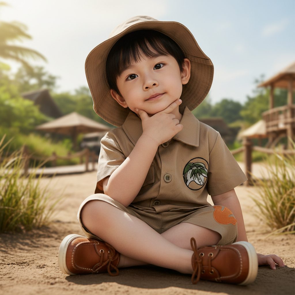 Setelan Anak Dino Seated Murah Berkualitas