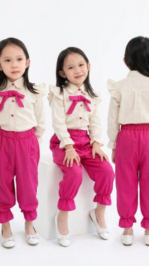 Setelan Anak Setelan Anak Perempuan Korean Style Premium Cover Utama 3x Murah Berkualitas
